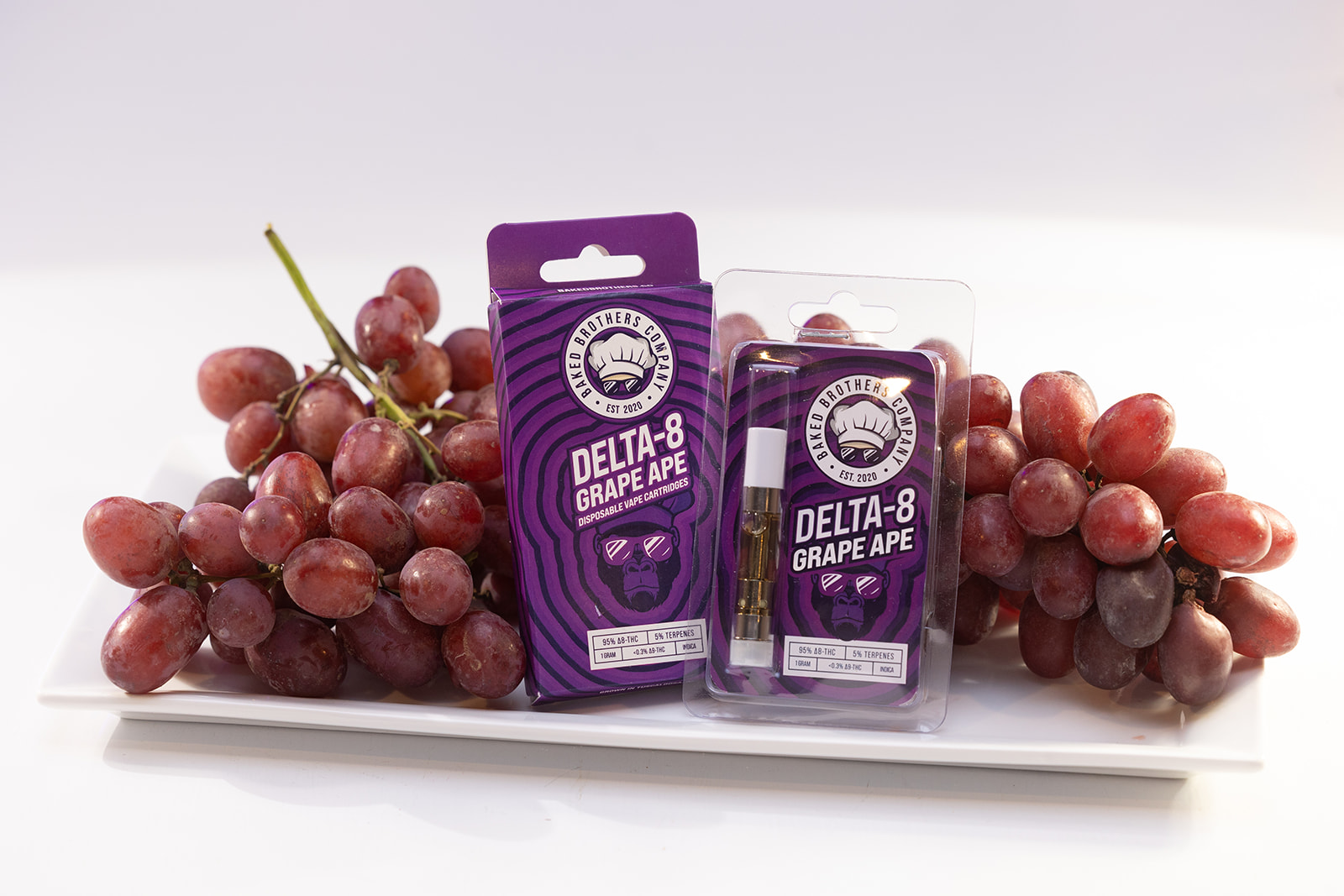 1ml Delta 8 Grape Ape Cart