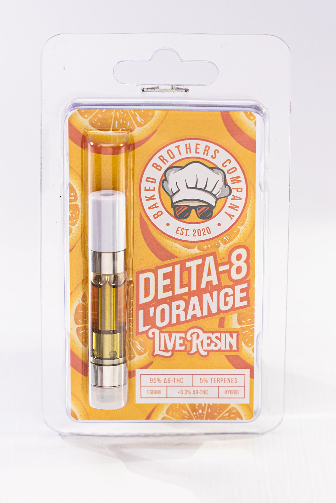 1ml Delta 8 L'Orange Live Resin Cart
