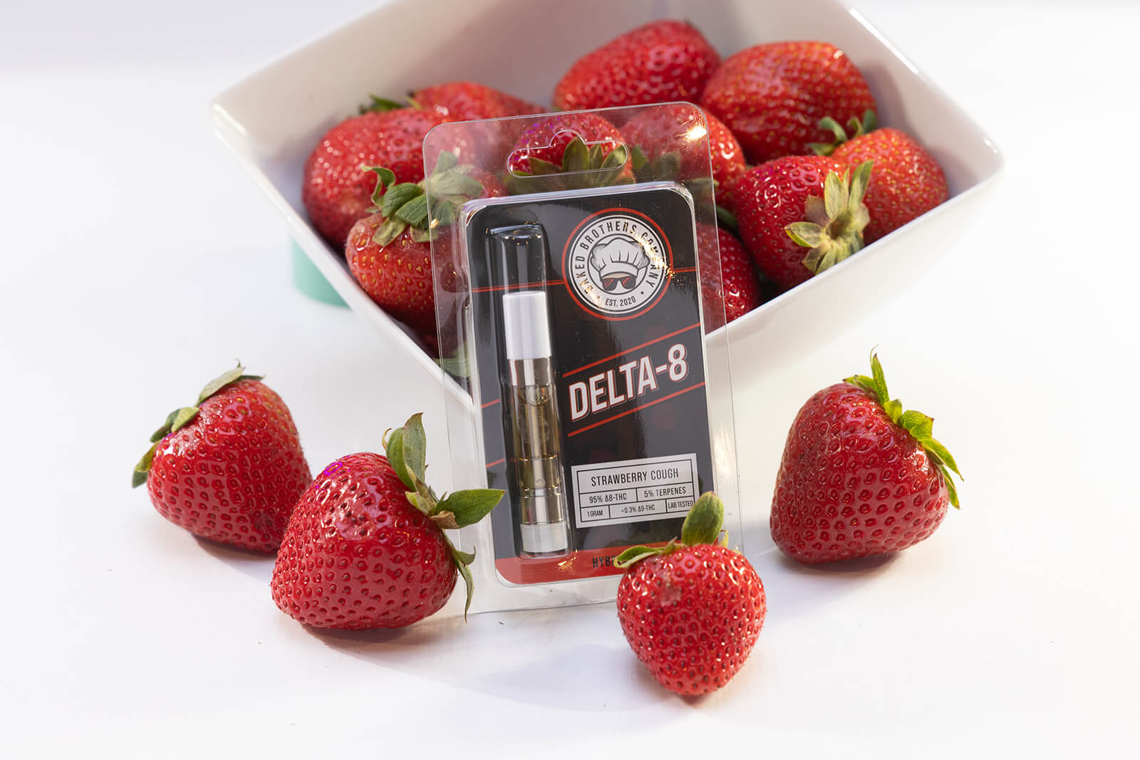 1ml Delta 8 Strawberry Cough Cart