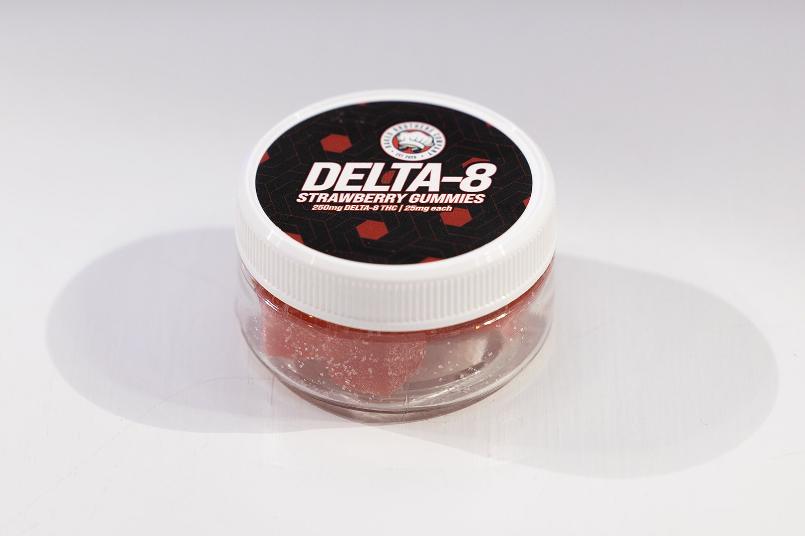 25mg Delta 8 Strawberry Cubes - 10 count