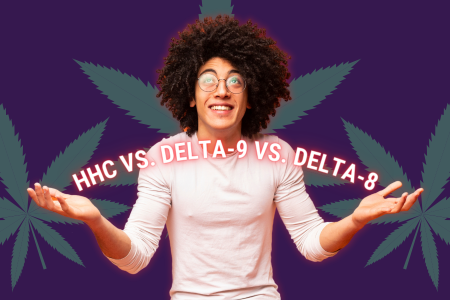HHC vs. Delta-9 vs. Delta-8
